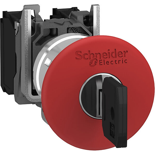 Schneider Electric Not-Aus-Taster Schlüsselentr. XB4BS9445